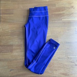 ATHLETA royal blue leggings